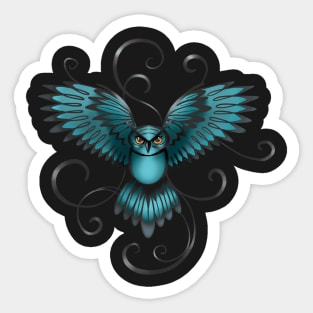 The Great Night Owl Sticker